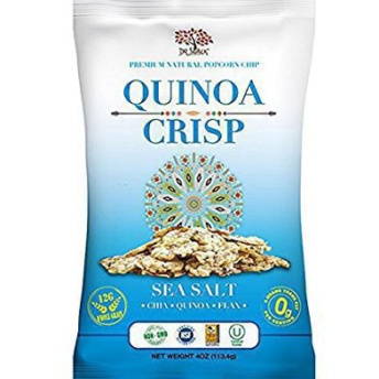Gluten-free quinoa crisp from Dr. Snack